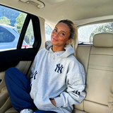 Embroidered NY Yankee Hoodie