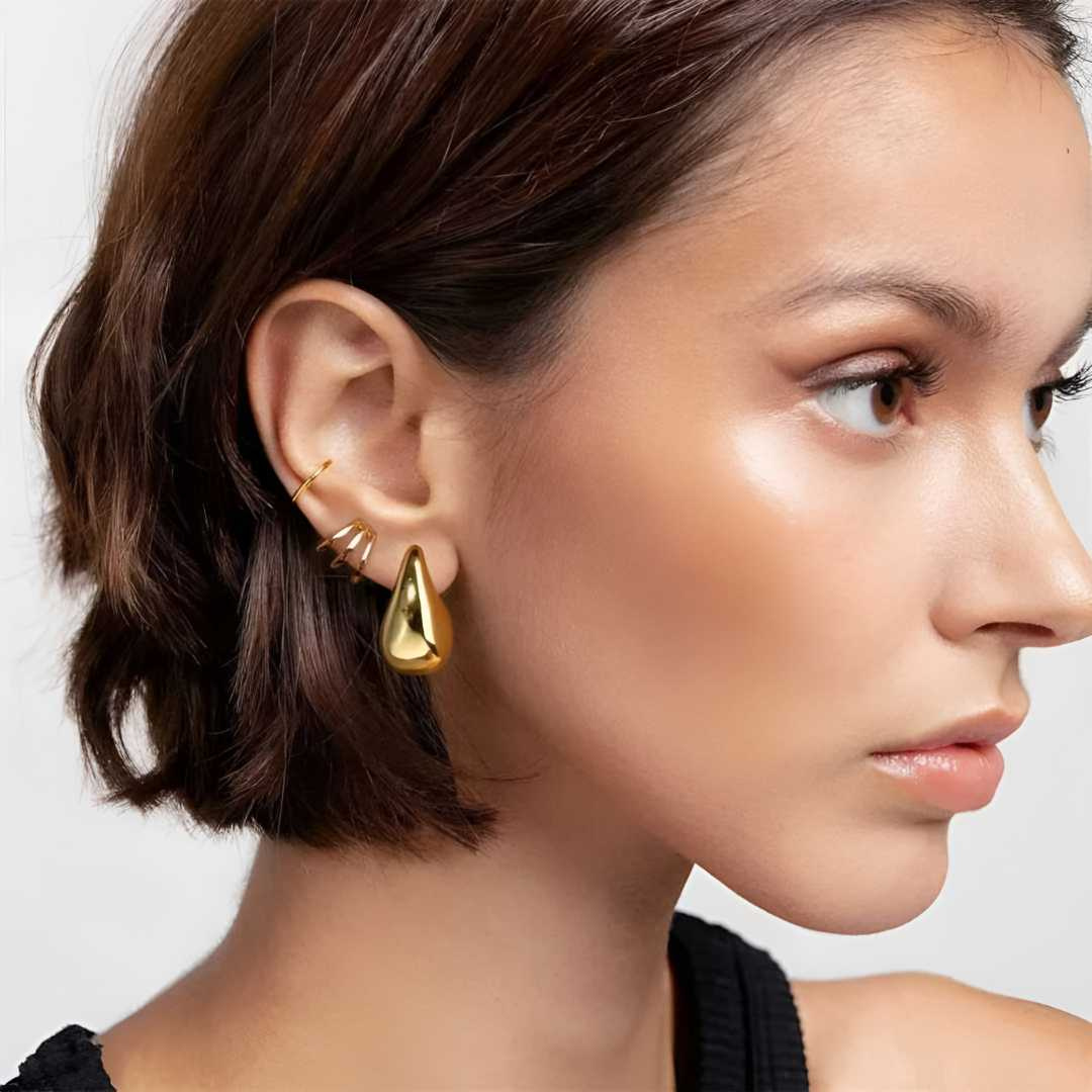 Teardrop hoops discount