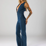 Heart Denim Overalls
