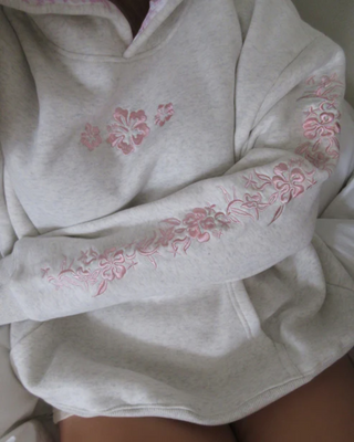 Floral Rose Hoodie