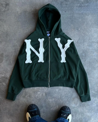 Unisex NY Zip Hoodie