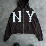 Unisex NY Zip Hoodie