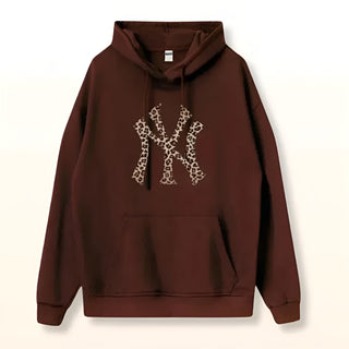 Leopard NY Hoodie