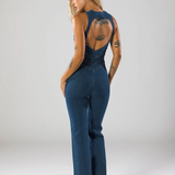 Heart Denim Overalls
