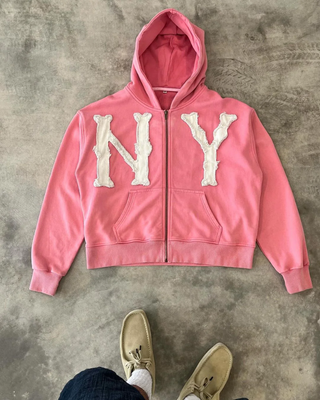 Unisex NY Zip Hoodie