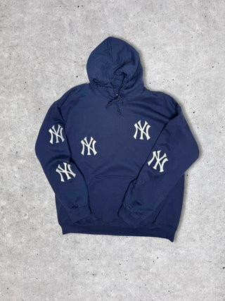 Navy NY Yankee Hoodie