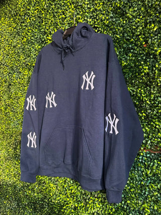 Navy NY Yankee Hoodie